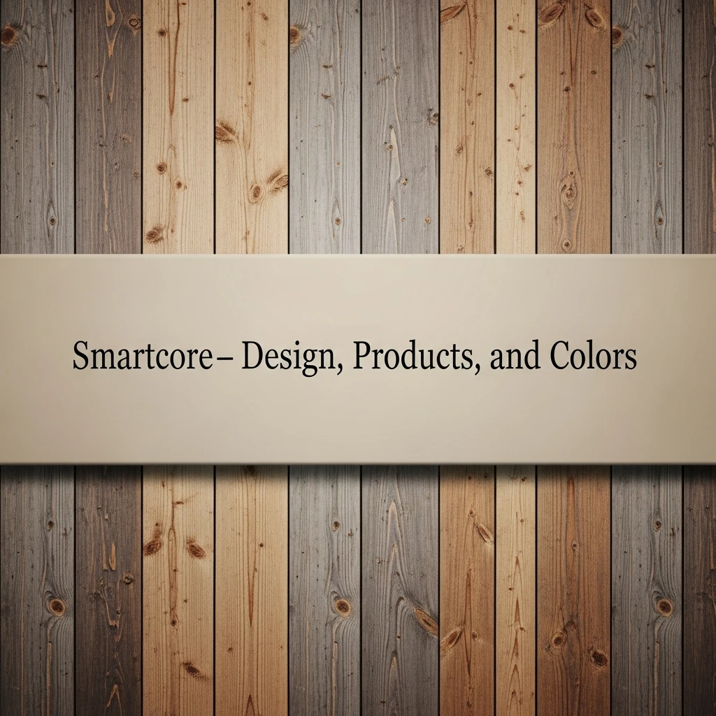 Smartcore- Design, Products, and Colors
