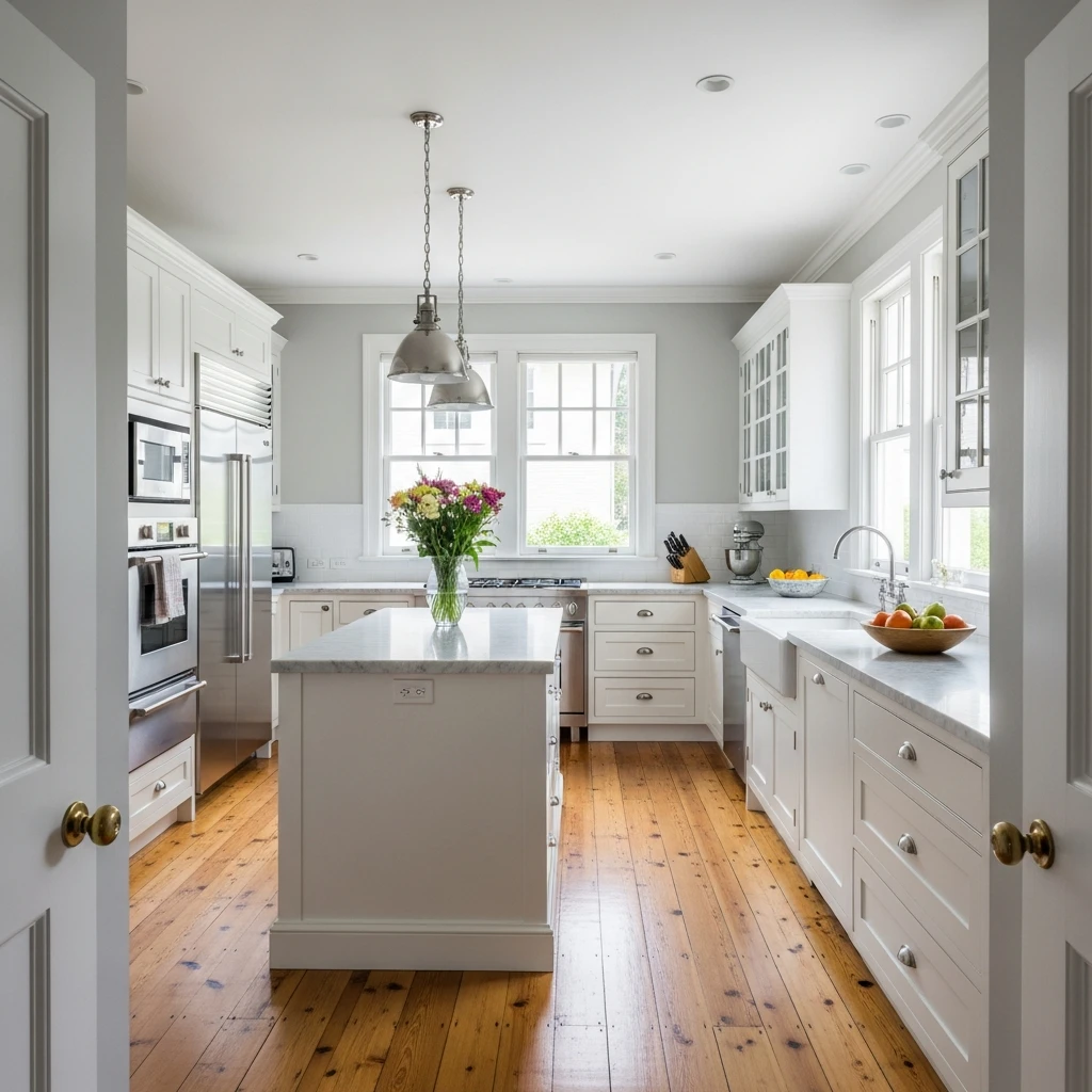 wooden floor Kitchen of SmartCore