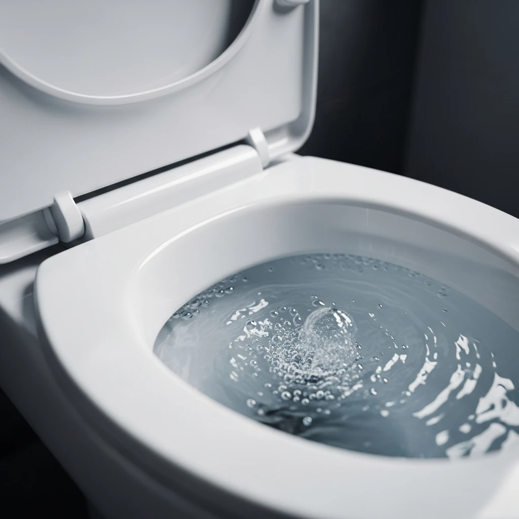 reasons for bubbling in the toilet and blockage