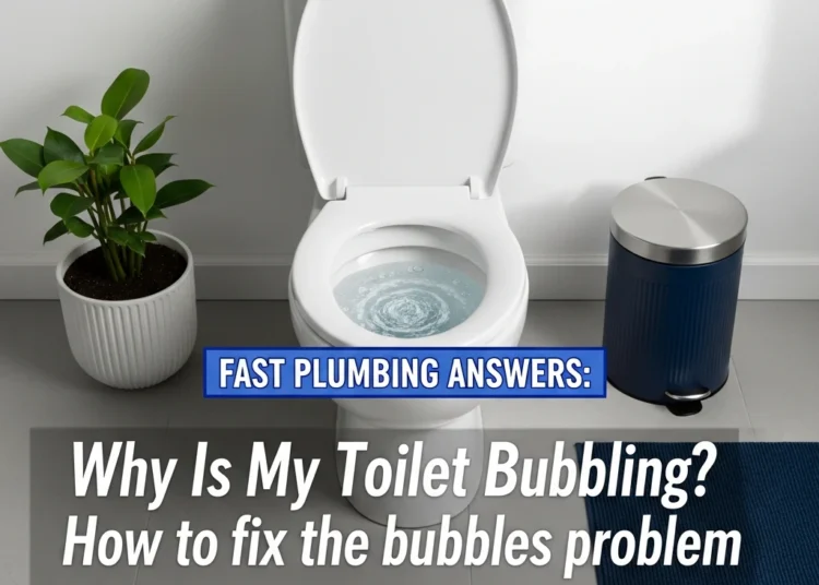 Why Is My Toilet Bubbling