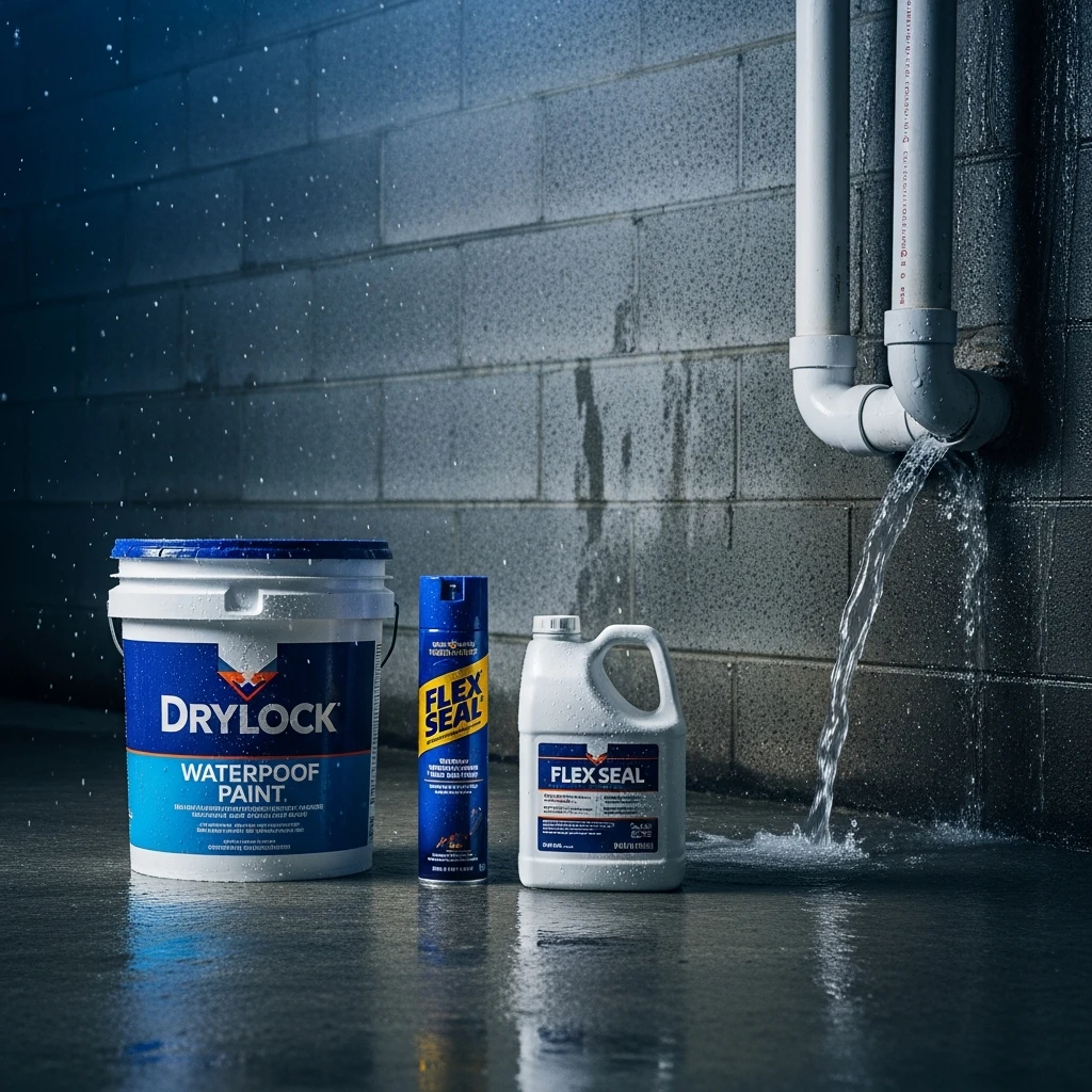 Drylok vs FlexSeal: Key Differences