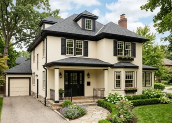 14 Inspiring Pairings For Your Cream House With Black Trim