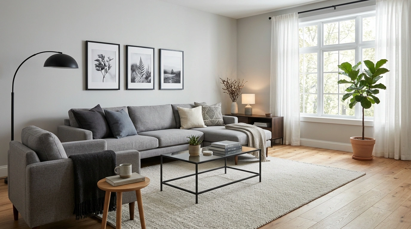 Sherwin Williams Alabaster for Living Room