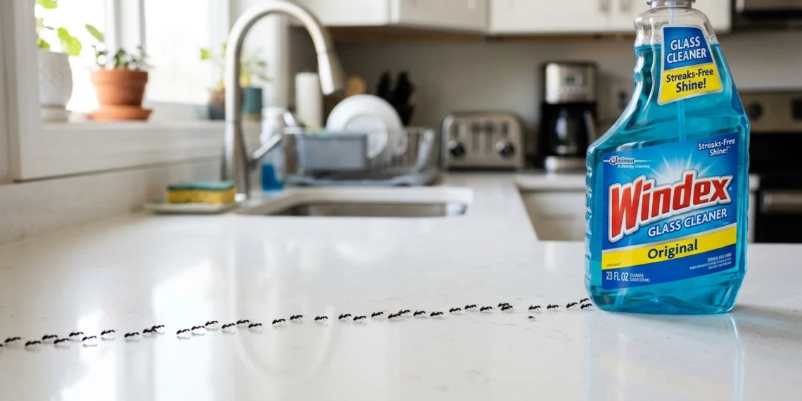Does Windex kill ants