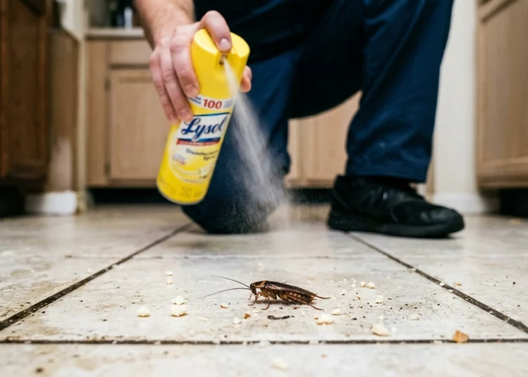 Does Lysol Kill Roaches