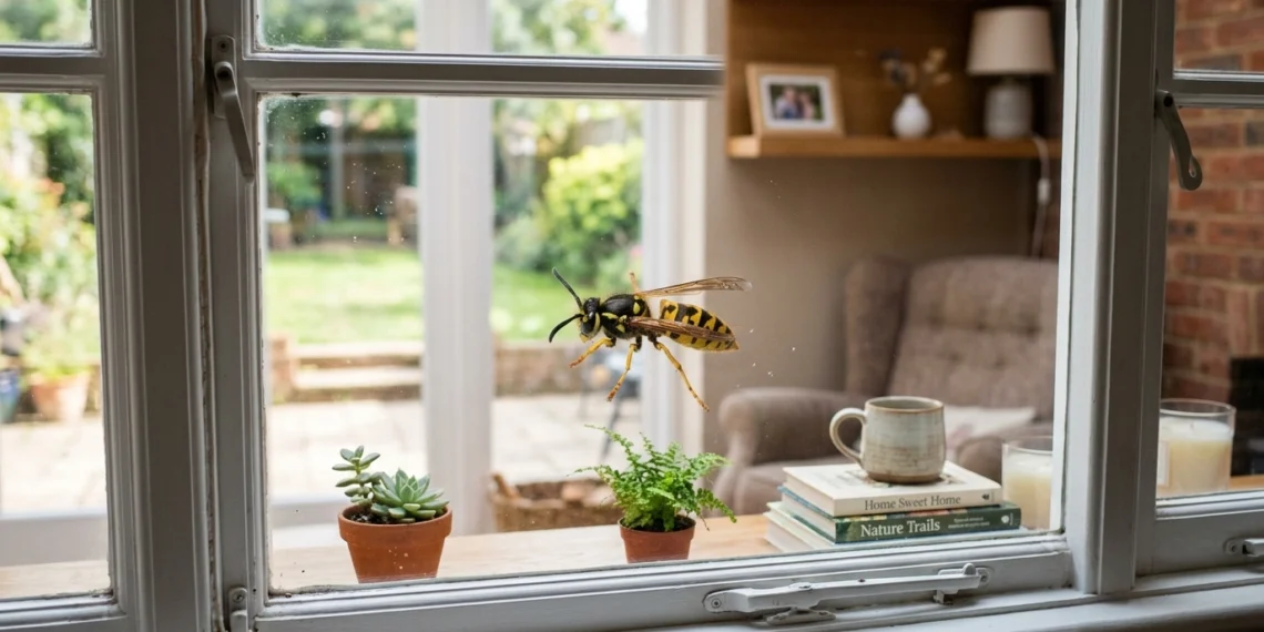 What happens if you kill a wasp in your house