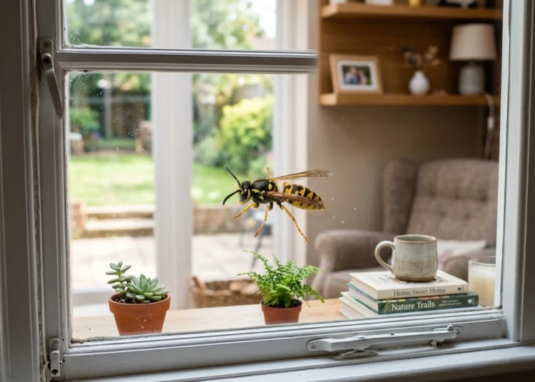 What happens if you kill a wasp in your house