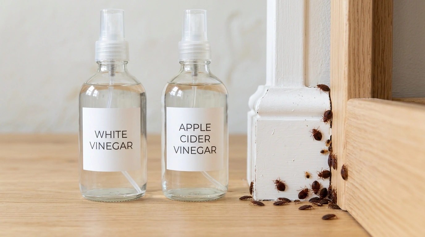 White vinegar or Apple cider vinegar: which is better for killing bugs