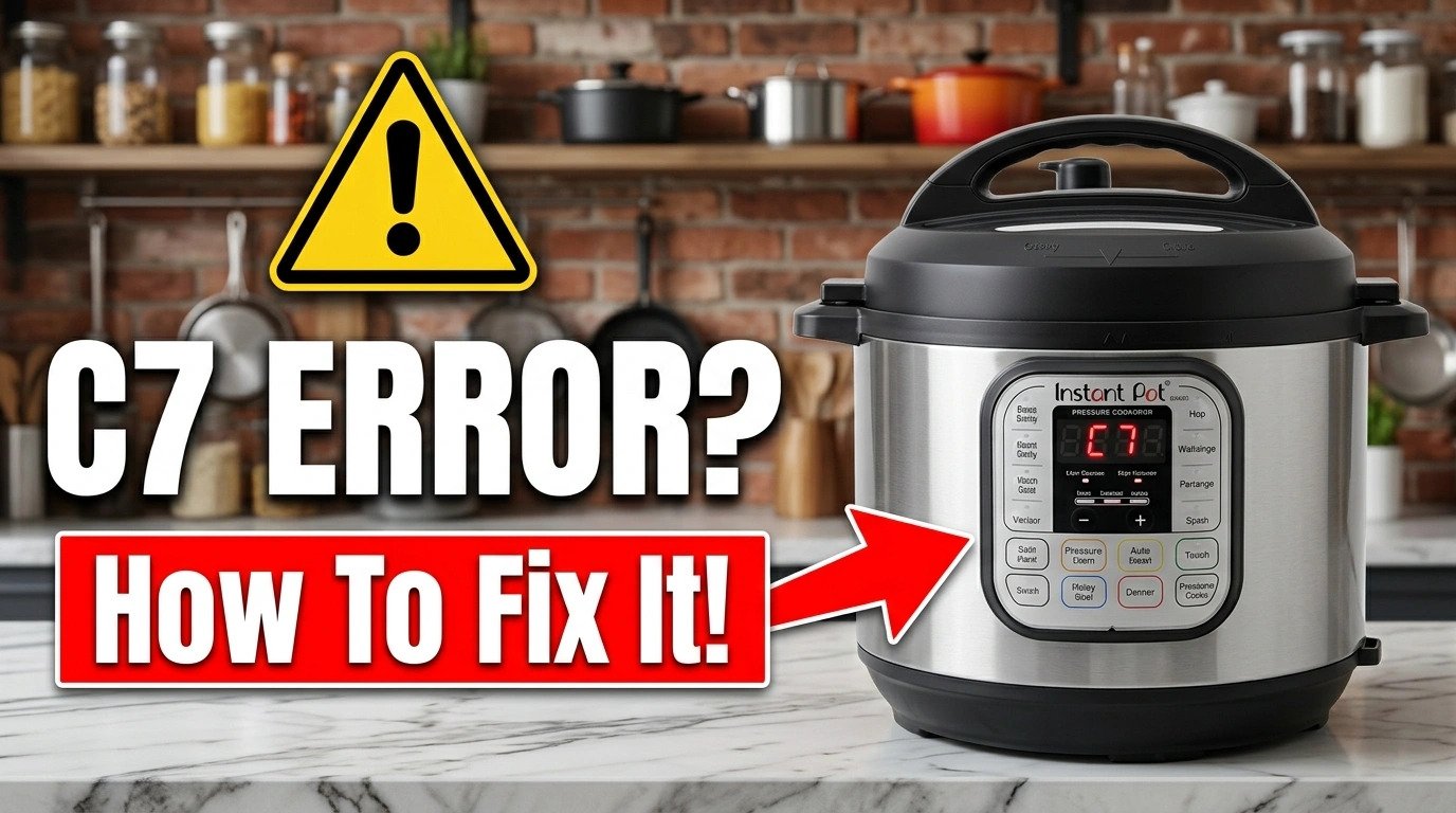 My Instant Pot Showing a C7 Error