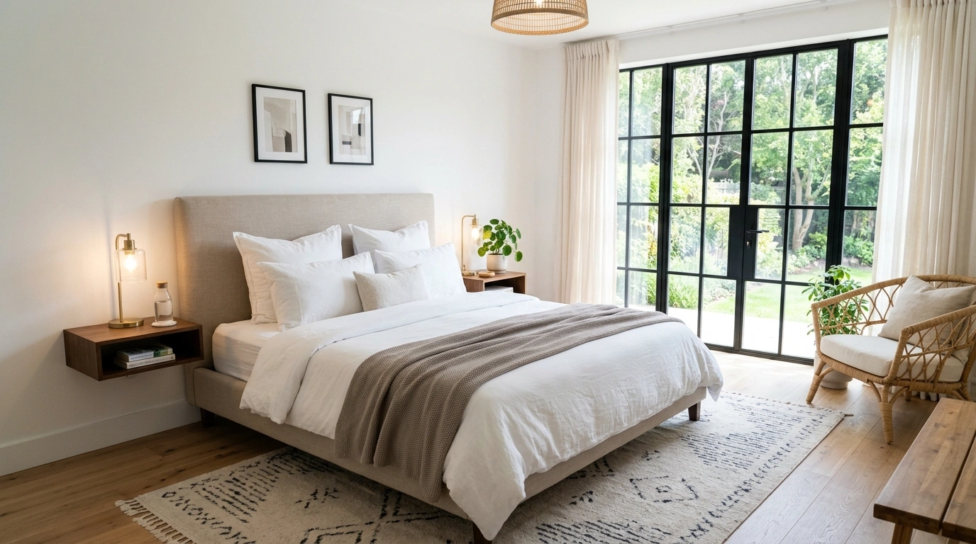 Benjamin Moore Alabaster Bedroom